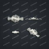Jewelry set Filigree Bracelet White Wax Casting Resin 3D Printing Service FNM-14-B