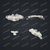 Jewelry set Filigree Bracelet White Wax Casting Resin 3D Printing Service FNM-15-B