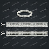 Miami Cuban Chain Casting White Wax 3D Printing Service SWDB-078-W10