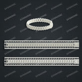 Miami Monaco Chain Casting White Wax 3D Printing Service SWDB-087-W10-014