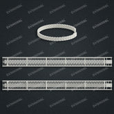 Miami Watch Band Chain Casting White Wax 3D Printing Service SWDB-099-W7-012