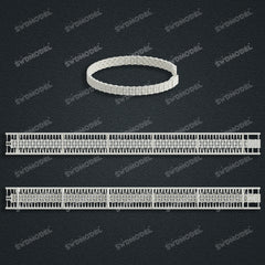 Miami Watch Band Chain Casting White Wax 3D Printing Service SWDB-099-W7-012