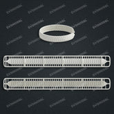 Miami Watch Band Chain Casting White Wax 3D Printing Service SWDB-100-W11-023