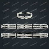 Miami Watch Band Chain Casting White Wax 3D Printing Service SWDB-107-W12-021