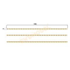 Miami Cuban Chain Casting White Wax 3D Printing Service SWDB-129-W3-01