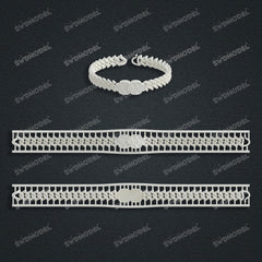 Miami Cuban Chain Casting White Wax 3D Printing Service SWDB-138-W11-02