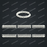 Miami Micarta Chain Casting White Wax 3D Printing Service SWDB-149-W9-063