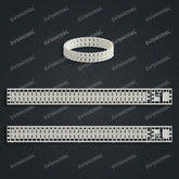 Miami Cuban Chain Casting White Wax 3D Printing Service SWDB-156-W10-013