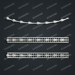 Miami Knight Chain Casting White Wax 3D Printing Service SWDB-175-W6