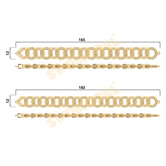 Miami Filigree Chain Casting White Wax 3D Printing Service SWDB-179-W12-02