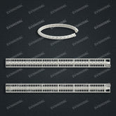 Miami Watch Band Chain Casting White Wax 3D Printing Service SWDB-185-W5