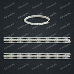 Miami Watch Band Chain Casting White Wax 3D Printing Service SWDB-185-W5