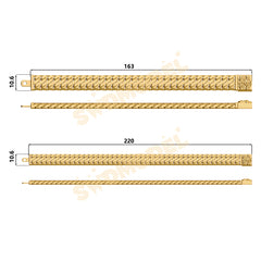 Miami Marine Chain Casting White Wax 3D Printing Service SWDB-189-W10.6-020