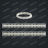 Miami Cuban Chain Casting White Wax 3D Printing Service SWDB-201-W12-02