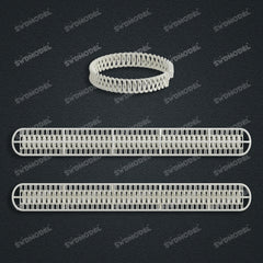 Miami Cuban Chain Casting White Wax 3D Printing Service SWDB-209-W11-02