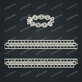 Miami Cuban Chain Casting White Wax 3D Printing Service SWDB-233-W12-02