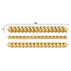 Miami Cuban Chain Casting White Wax 3D Printing Service SWDB-234-W17-02