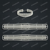 Miami Cuban Chain Casting White Wax 3D Printing Service SWDB-239-W15-04