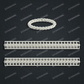 Miami Cuban Chain Casting White Wax 3D Printing Service SWDB-240-W8.2-04