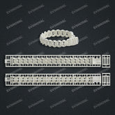 Miami Cuban Chain Casting White Wax 3D Printing Service SWDB-243-W16