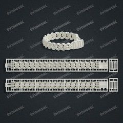 Miami Cuban Chain Casting White Wax 3D Printing Service SWDB-243-W16