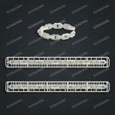 Miami Filigree Chain Casting White Wax 3D Printing Service SWDB-276-W10
