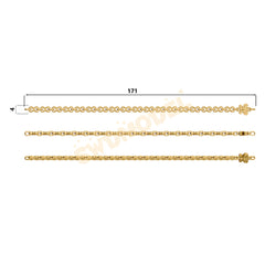 Miami Cuban Chain Casting White Wax 3D Printing Service SWDB-325-W4