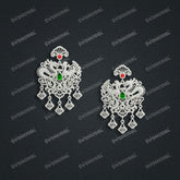 Jewelry set Filigree Earrings White Wax Casting Resin 3D Printing Service SWDT-001ap-E