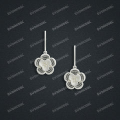 Jewelry set Filigree Set White Wax Casting Resin 3D Printing Service SWT016