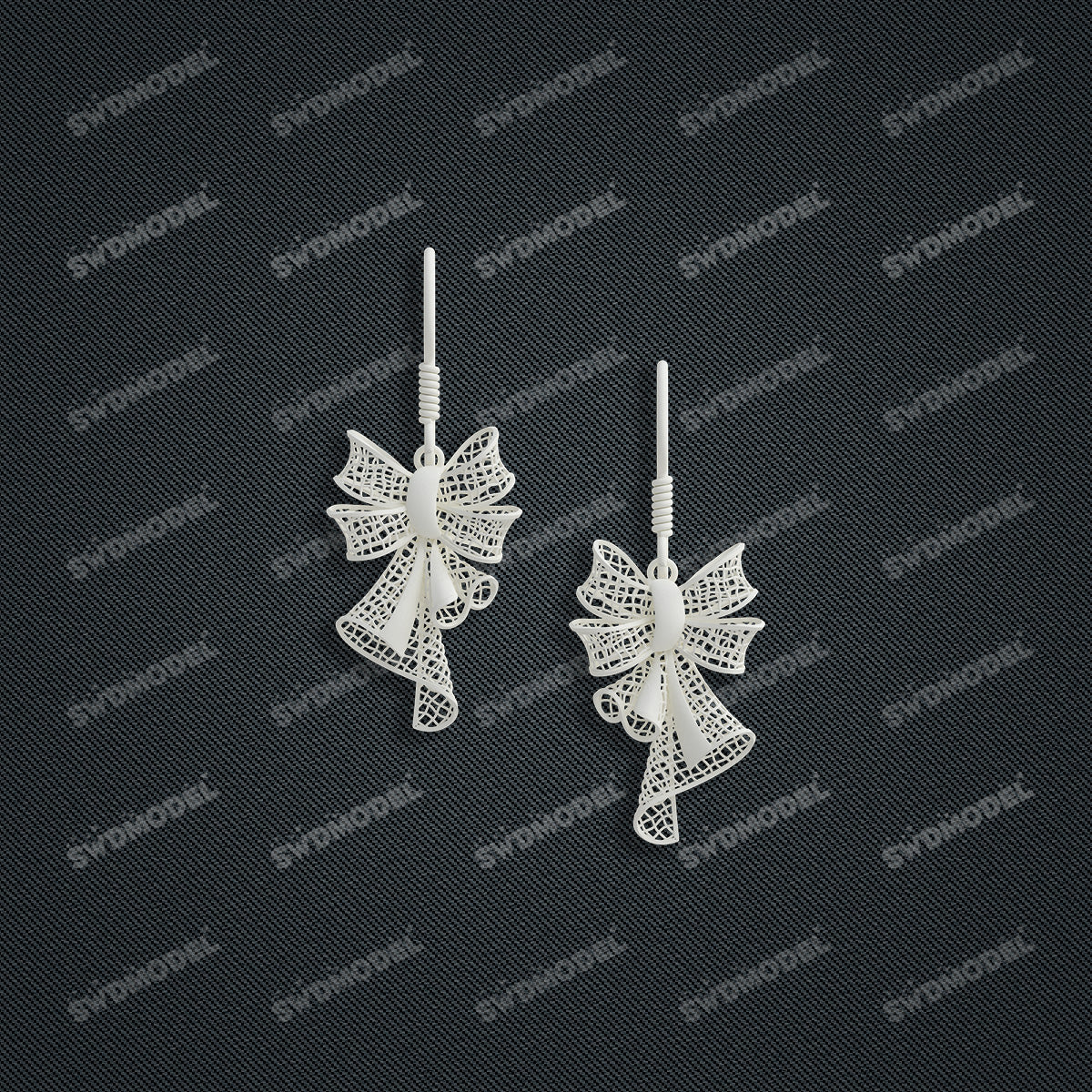 Jewelry set  Filigree Set   White Wax Casting Resin 3D Printing Service  CNF803
