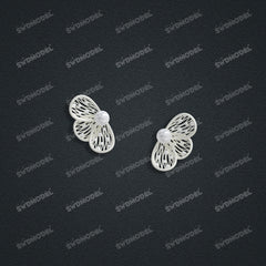 Jewelry set  Filigree Set   White Wax Casting Resin 3D Printing Service  CS61T-020wt