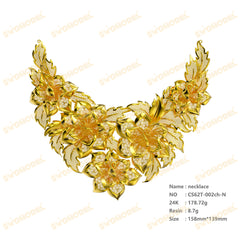 Jewelry set  Filigree Set   White Wax Casting Resin 3D Printing Service  CS62T-002ch