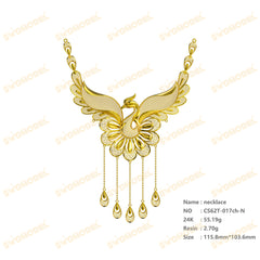 Jewelry set  Filigree Set   White Wax Casting Resin 3D Printing Service  CS62T-017ch