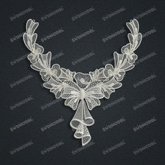 Jewelry set  Filigree Set   White Wax Casting Resin 3D Printing Service  CS63T-001ap