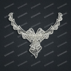 Jewelry set  Filigree Set   White Wax Casting Resin 3D Printing Service  CS63T-002ap