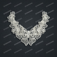 Jewelry set  Filigree Set   White Wax Casting Resin 3D Printing Service   CS63T-003ap(N2)