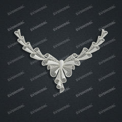 Jewelry set  Filigree Set   White Wax Casting Resin 3D Printing Service  CS63T-028ap