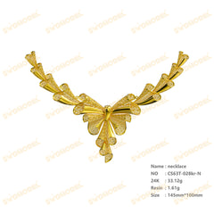 Jewelry set  Filigree Set   White Wax Casting Resin 3D Printing Service  CS63T-028ap