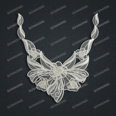 Jewelry set  Filigree Set   White Wax Casting Resin 3D Printing Service  CS63T-029ap