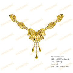 Jewelry set  Filigree Set   White Wax Casting Resin 3D Printing Service  CS63T-036ap