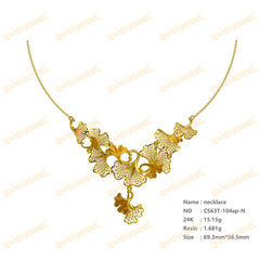 Jewelry set  Filigree Set   White Wax Casting Resin 3D Printing Service  CS63T-104ap