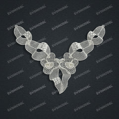 Jewelry set  Filigree Set   White Wax Casting Resin 3D Printing Service  FST-09