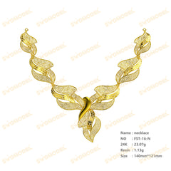 Jewelry set  Filigree Set   White Wax Casting Resin 3D Printing Service  FST-16