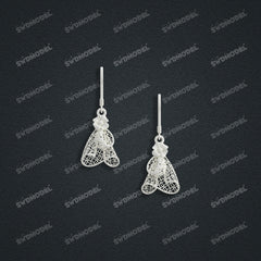 Jewelry set  Filigree Set   White Wax Casting Resin 3D Printing Service  HML-09