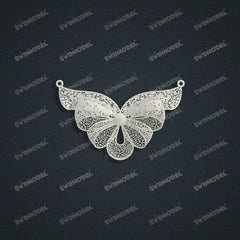Jewelry set  Filigree Set   White Wax Casting Resin 3D Printing Service  HNM-02
