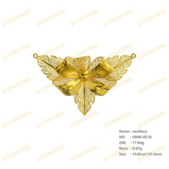 Jewelry set  Filigree Set   White Wax Casting Resin 3D Printing Service  HNM-05