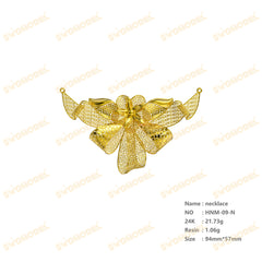 Jewelry set  Filigree Set   White Wax Casting Resin 3D Printing Service  HNM-09