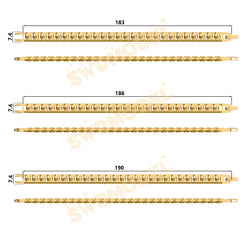 Miami Cuban Chain Casting White Wax 3D Printing Service SWDB-081-W7.4-016