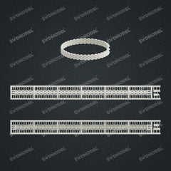 Miami Watch Band Chain Casting White Wax 3D Printing Service  SWDB-098-W6.3-018