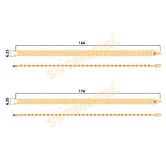 Miami Watch Band Chain Casting White Wax 3D Printing Service  SWDB-098-W6.3-018